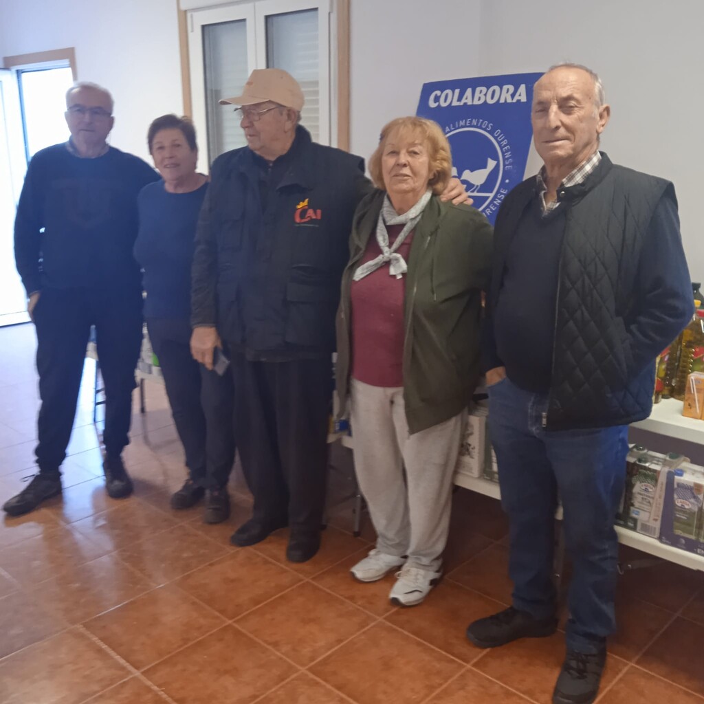 A parroquia de Zarracós entregou 371 quilos de alimentos ó Banco de Alimentos de Ourense na campaña de 2022