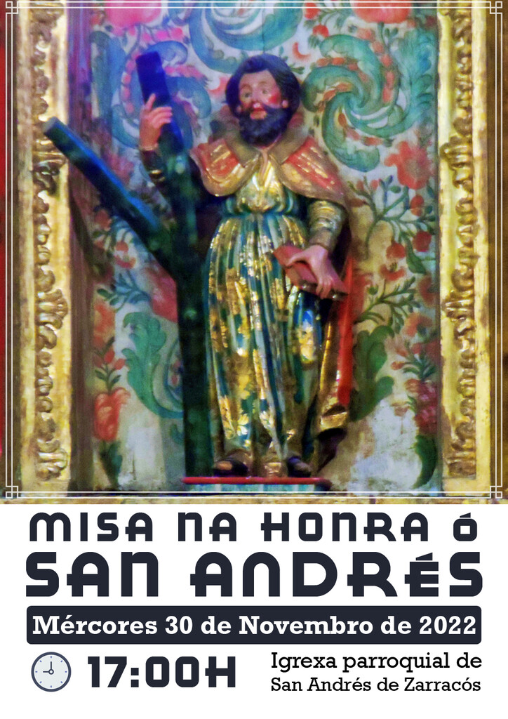 Misa na honra ó San Andrés