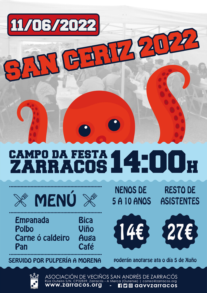 Xantar Popular do San Ceriz 2022