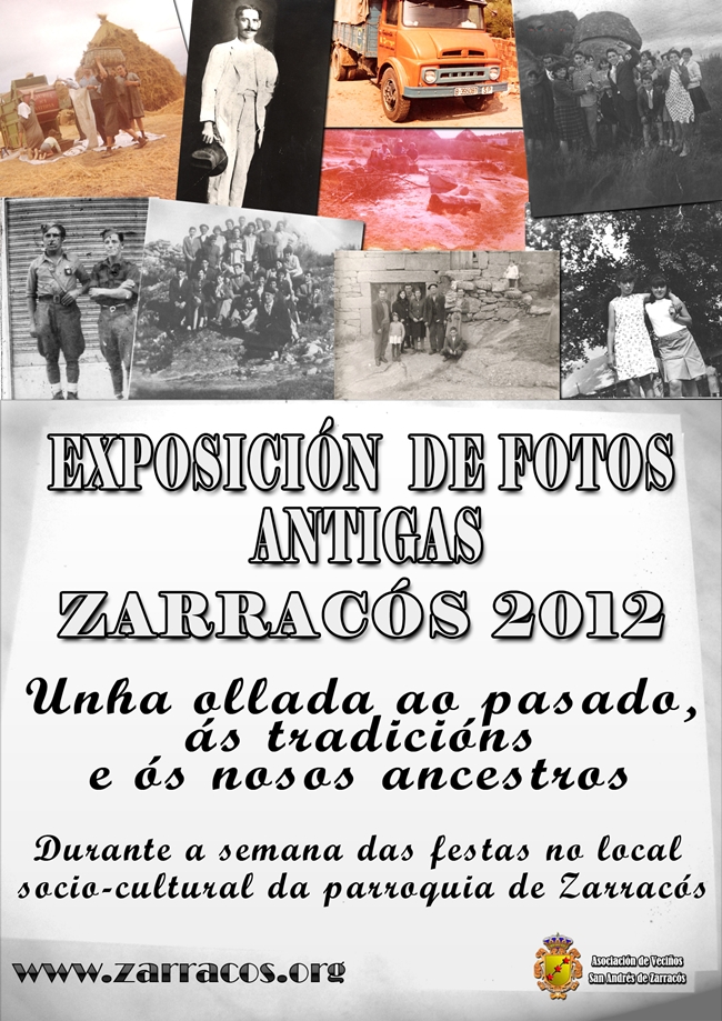 Exposición de fotos antigas Zarracós 2012