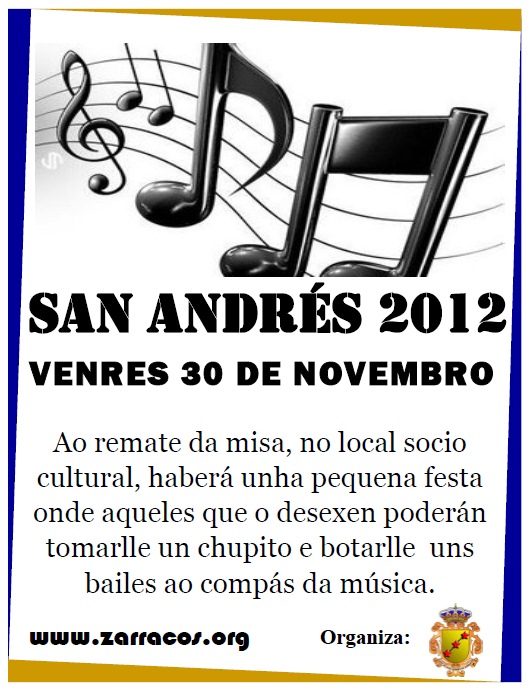 Festa do San Andrés 2012
