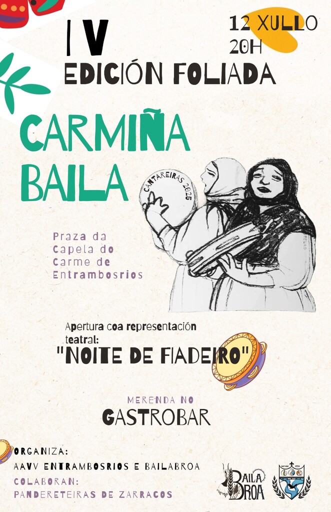 Chega a IV Edición da Foliada: Carmiña Baila Entrambosríos 2025